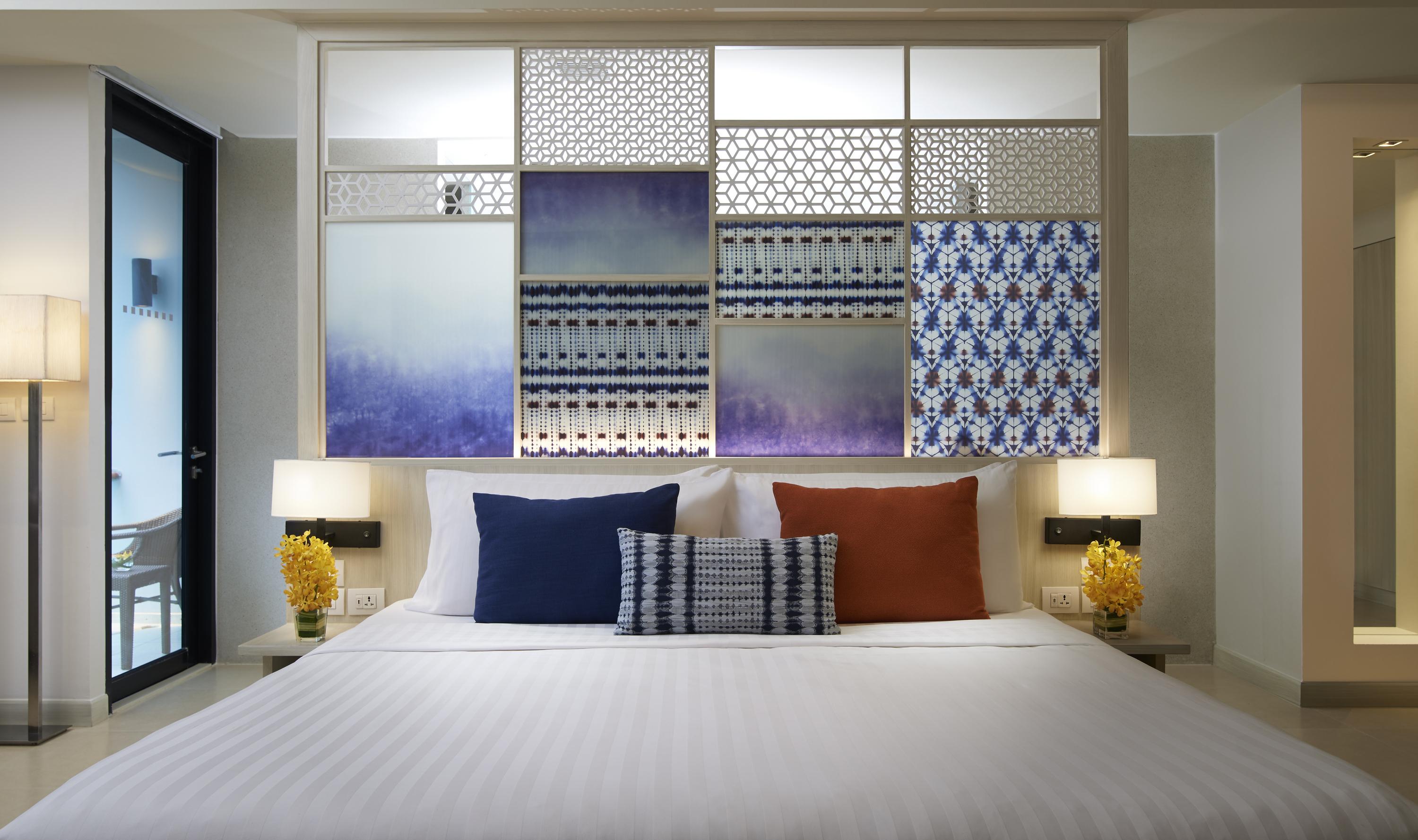 Amari Pattaya Hotell Eksteriør bilde A bedroom at the hotel