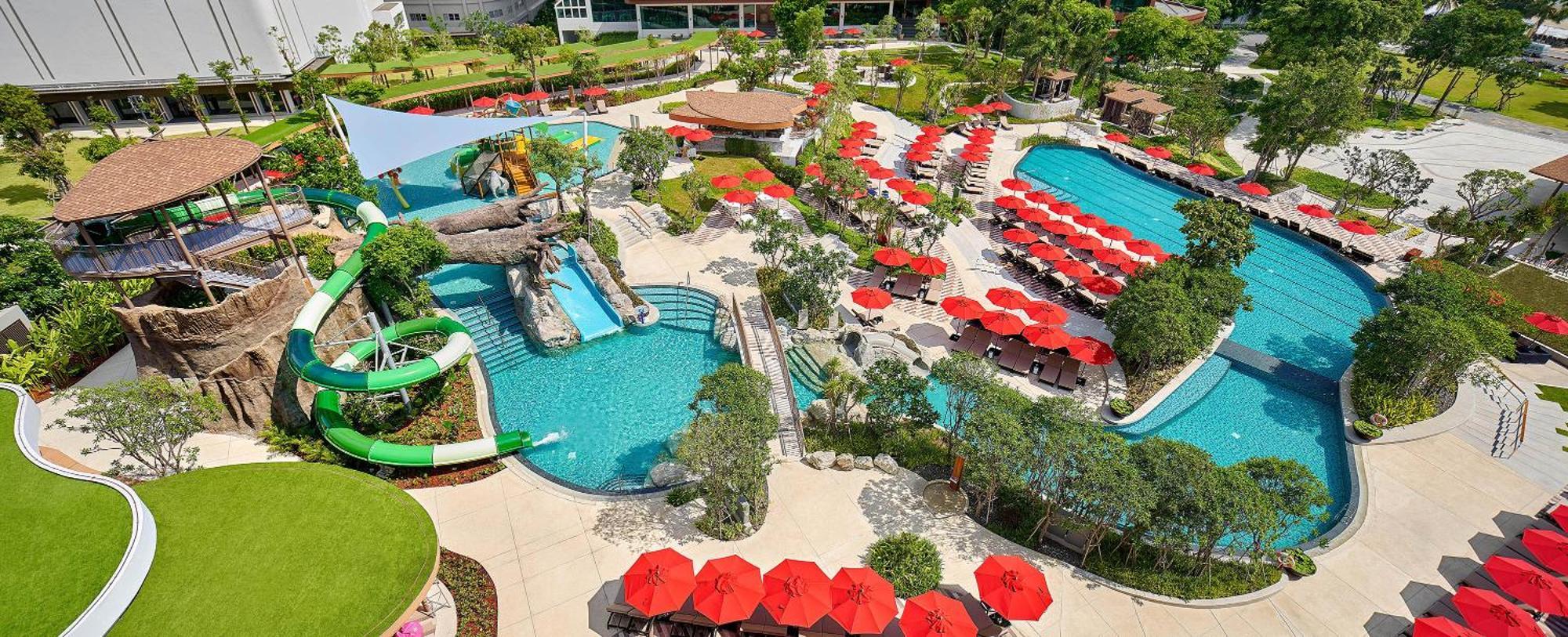 Amari Pattaya Hotell Eksteriør bilde Splash Jungle Water Park